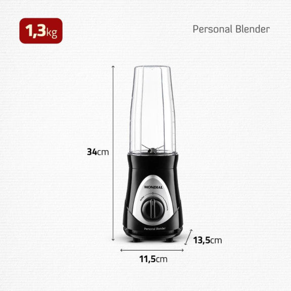 LICUADORA PERSONAL BLENDER 2 VASOS 750